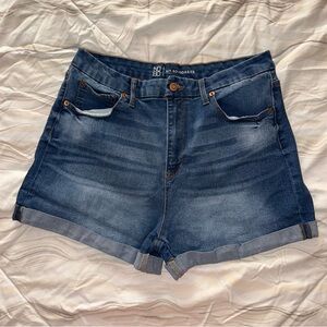 No‎ Boundaries Women's Jean Shorts - Dark Blue